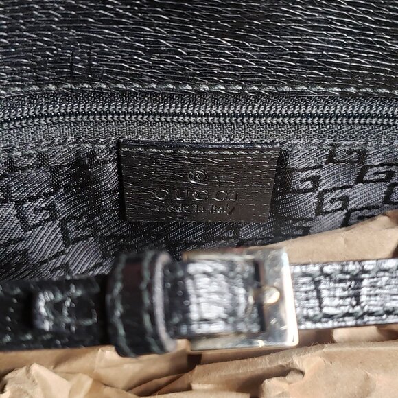 Gucci Canvas bag (with double G lining) - Picture 10 of 16